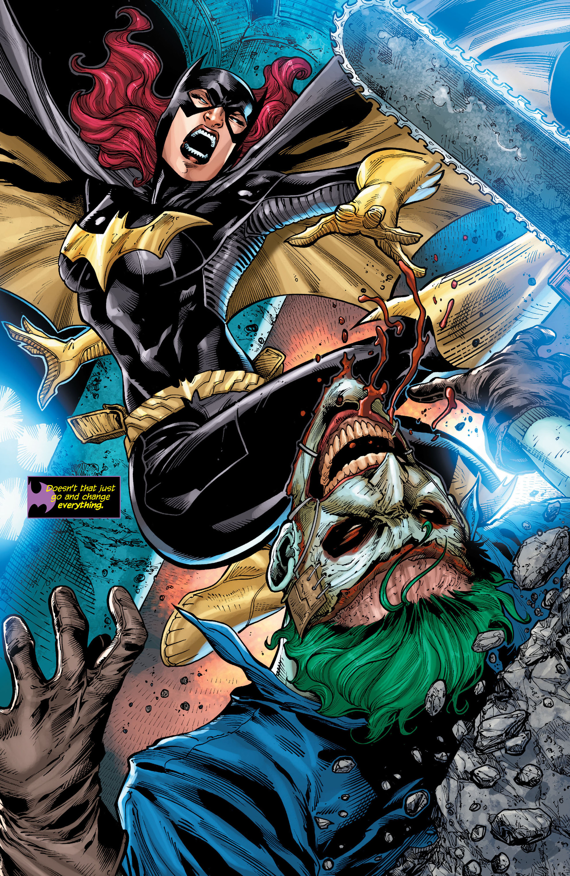 Read online Batgirl (2011) comic -  Issue #16 - 12