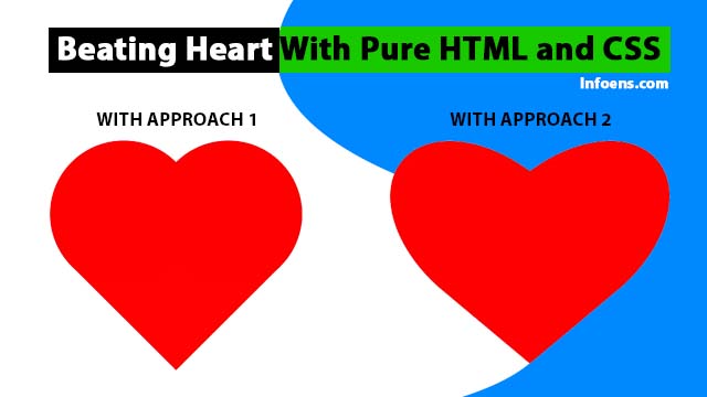 Create a Beating Heart with Pure HTML and CSS