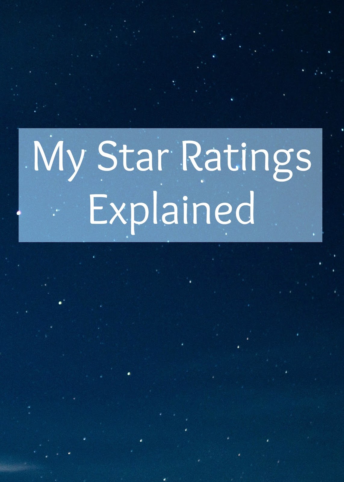 My Star Ratings Explained