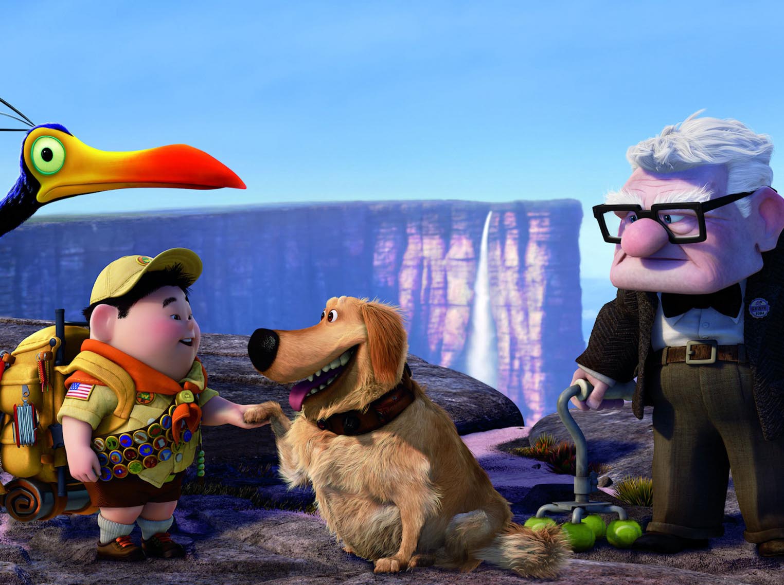 Walt Disney Pixar Up Cartoon Characters Pictures For Kids