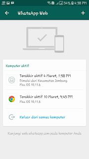 cek whatsapp yang disadap