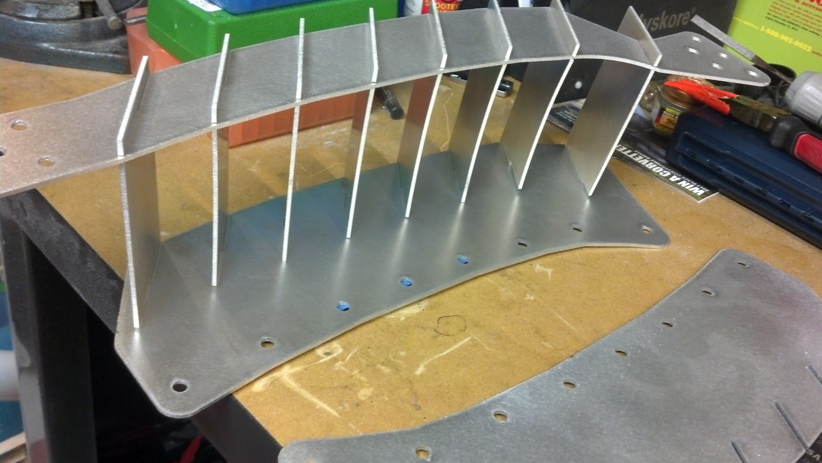 Super Car Build Side Scoop Louvers