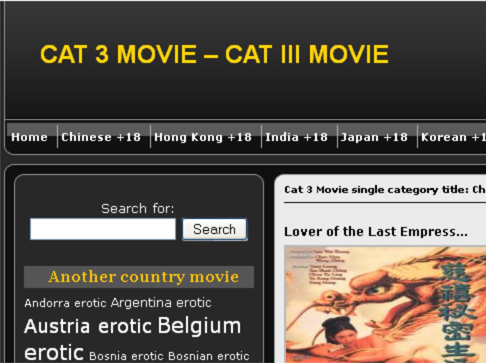 Cat3movie Screen.