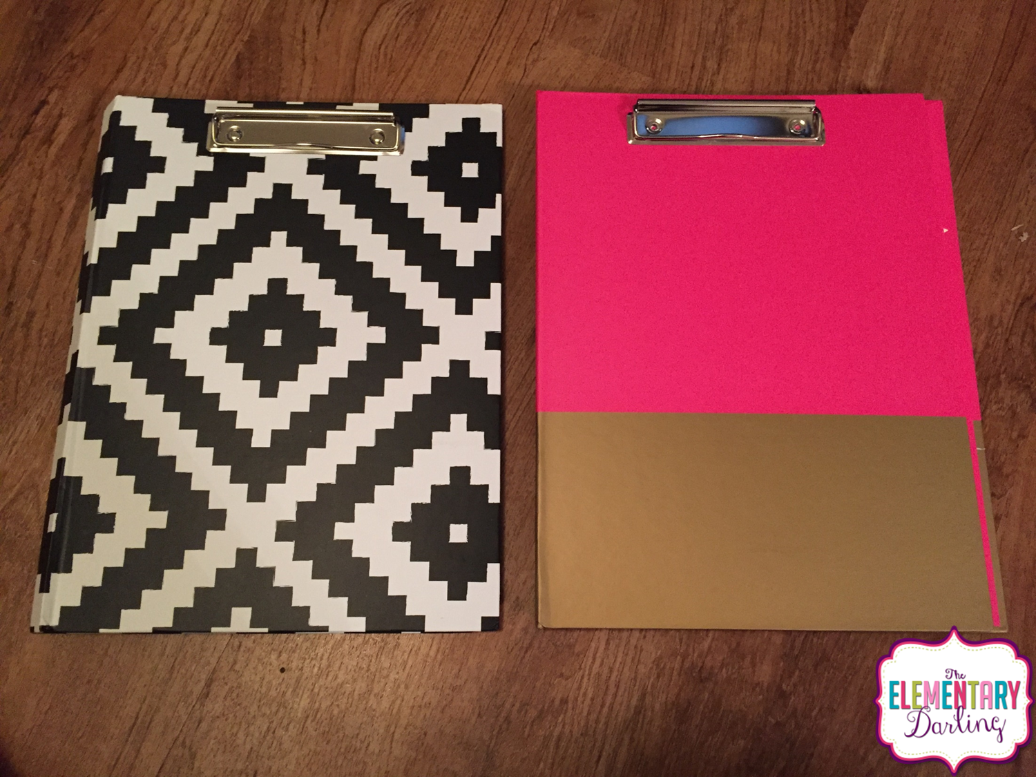 DIY Washi Tape Clipboard for Back to School Teacher Gift