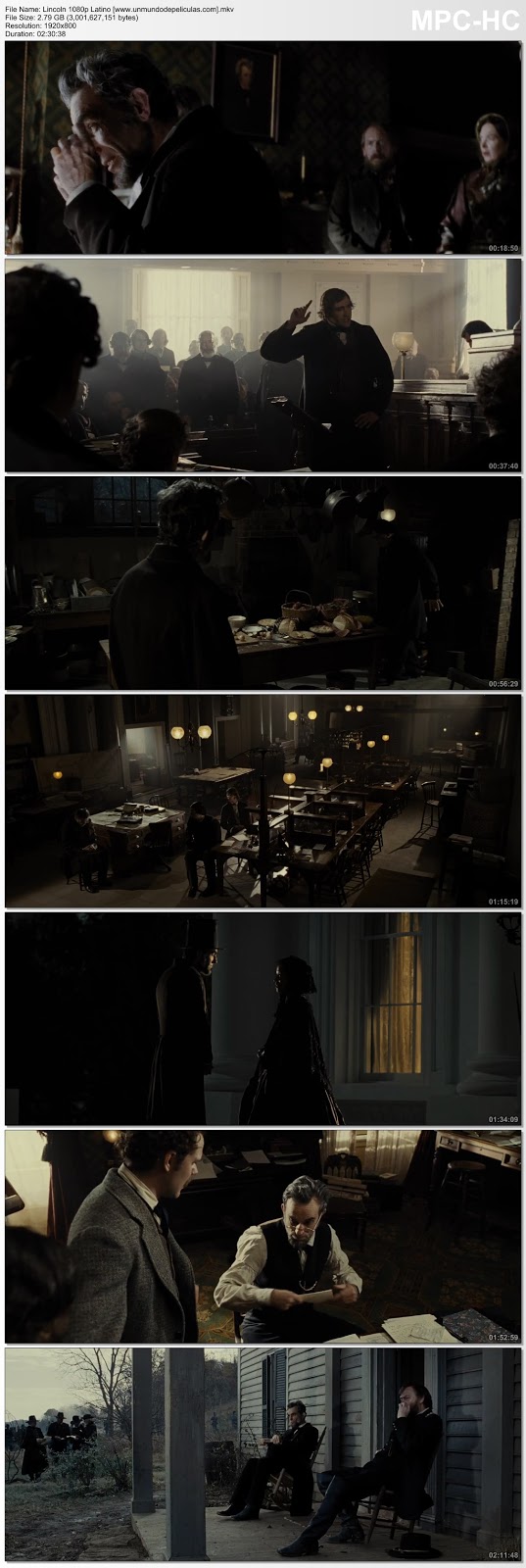 Capturas de la película.