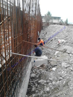 Proses pemasangan jenis waterstop ini adalah setelah dilakukan pengecoran lantai beton