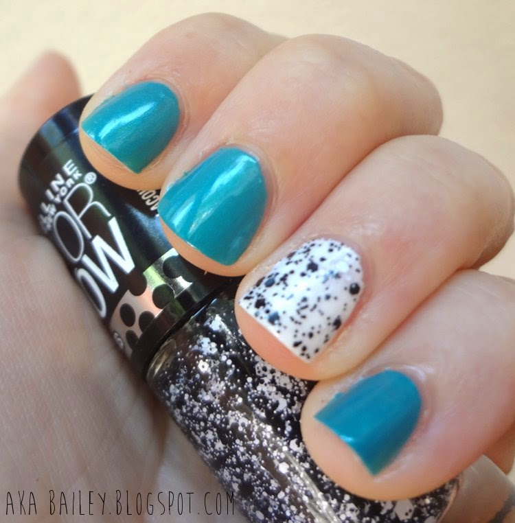 ORLY Bailamos nail polish with Color Show Polka Dots Clearly Spotted polish