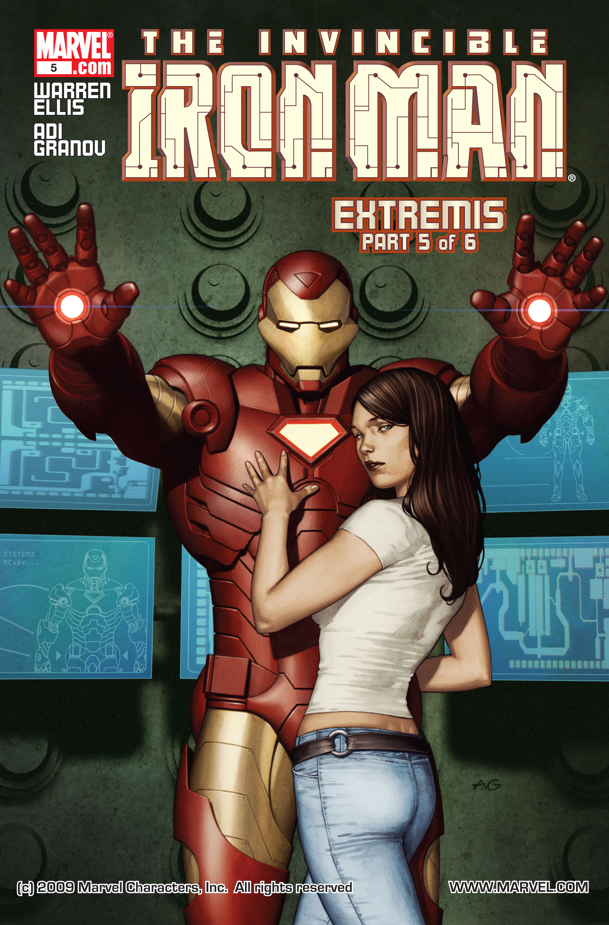 Read online Iron Man (2005) comic -  Issue #5 - 1