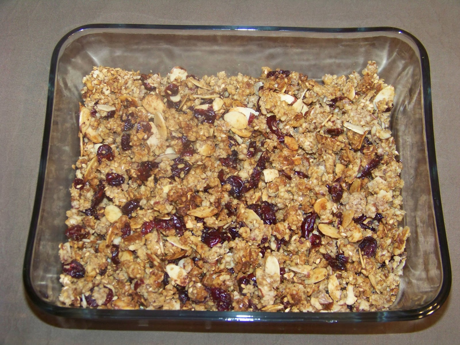 The Thrifty Housewife Blog Yummy OatFree Granola Recipe