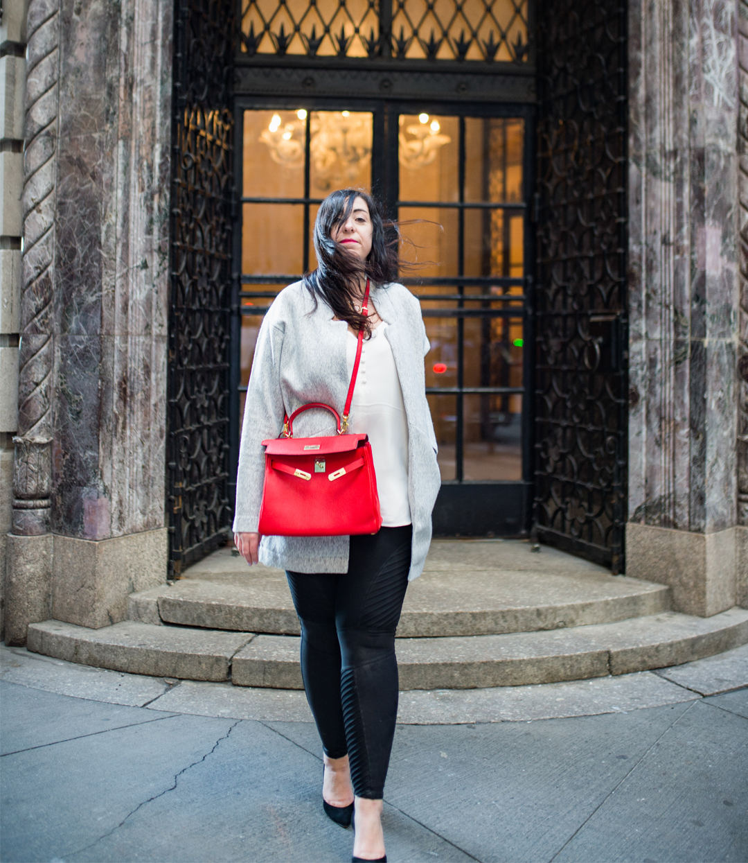 OOTD: A warm Early Spring work outfit :: Effortlessly with Roxy