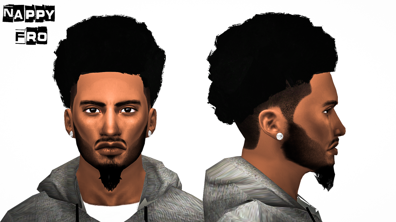 Sims 3 black male hair - songlio