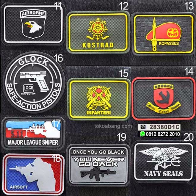patch rubber tactical toko abang tactical patch rubber tactical toko abang tactical