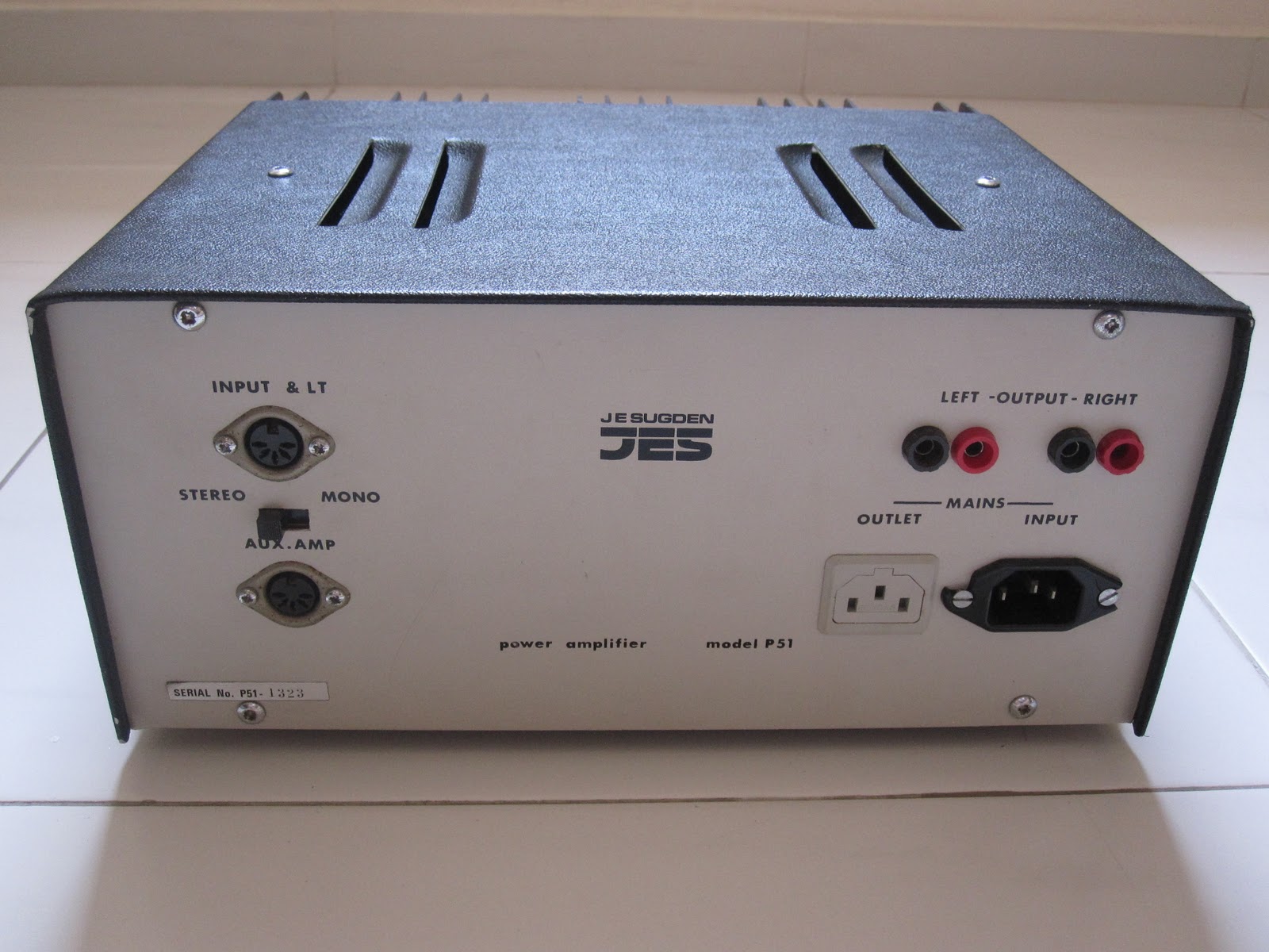 MyOldVintageHifi: Sugden P51