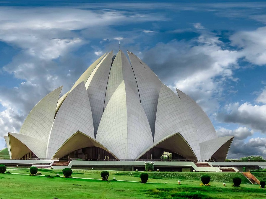 Lotus Temple, India - One Of The Major Attractions Of Delhi