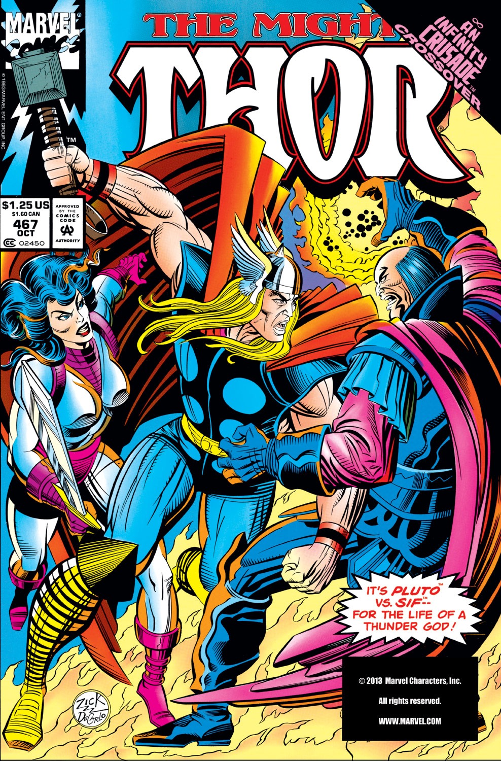 Read online Thor (1966) comic -  Issue #467 - 1
