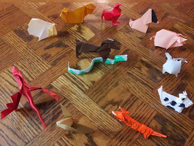 Chinese lanterns 2023 lunar new year rabbit decorations for Paper Moon: The Chinese Zodiac: An Origami Story