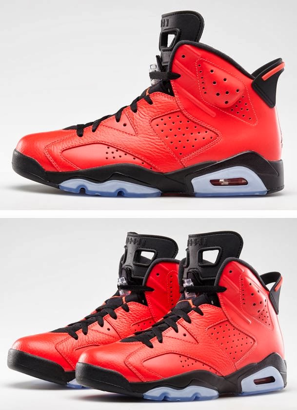 THE SNEAKER ADDICT: Air Jordan 6 Retro 'Infrared 23' Sneaker Available