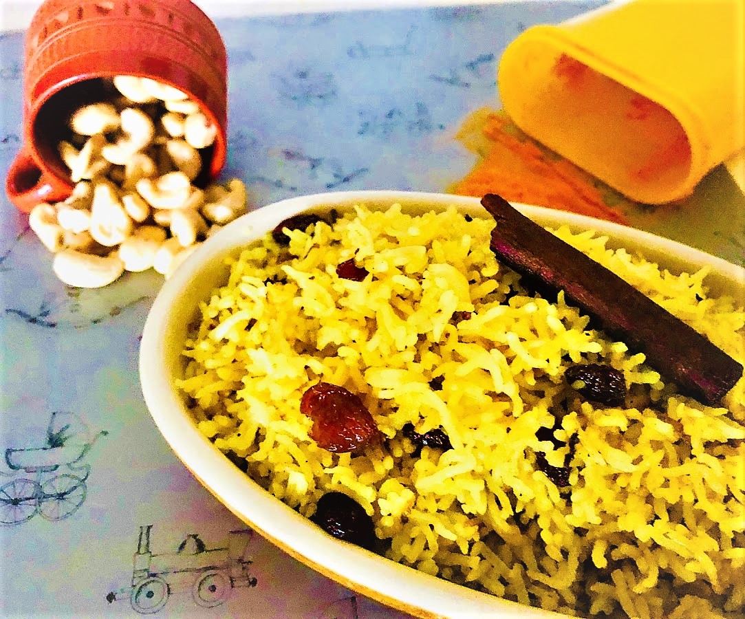 Instant Pilaf ( with leftover rice)