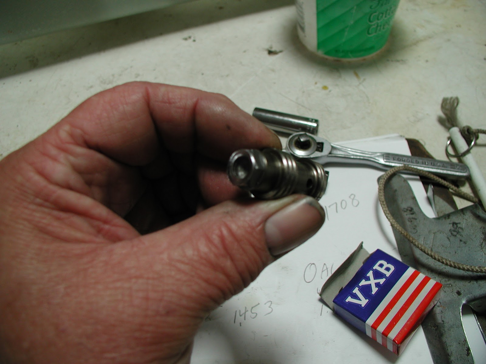 Wally&Sue Saginaw steering pump pressure relief modification, now