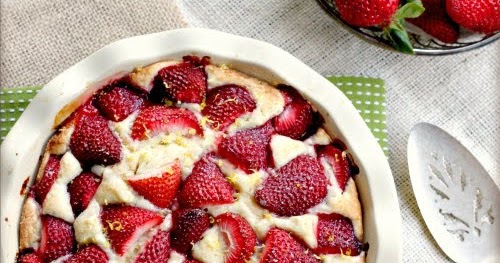Strawberry Cake that looks like a Pie. | Content in a Cottage