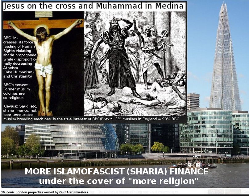 BBC (imp)lies that 84% of the world is "monotheist" although most people are A(mono)theists