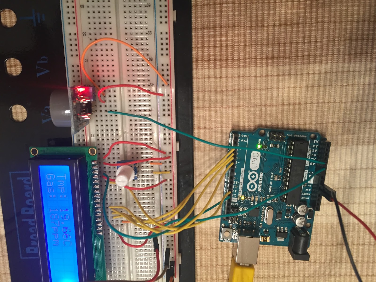 Temperature and CO, CO2, and Combustable Gasses Measuring Device ...
