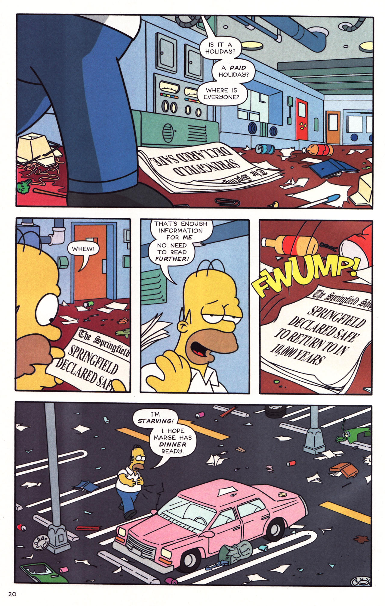Read online Simpsons Comics comic -  Issue #137 - 17