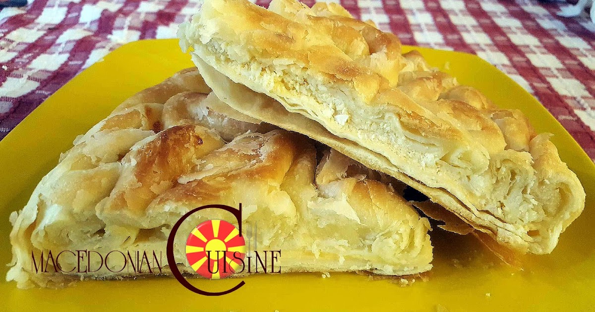 ZELNIK (PIE WITH EGGS AND CHEESE) Macedonian Cuisine