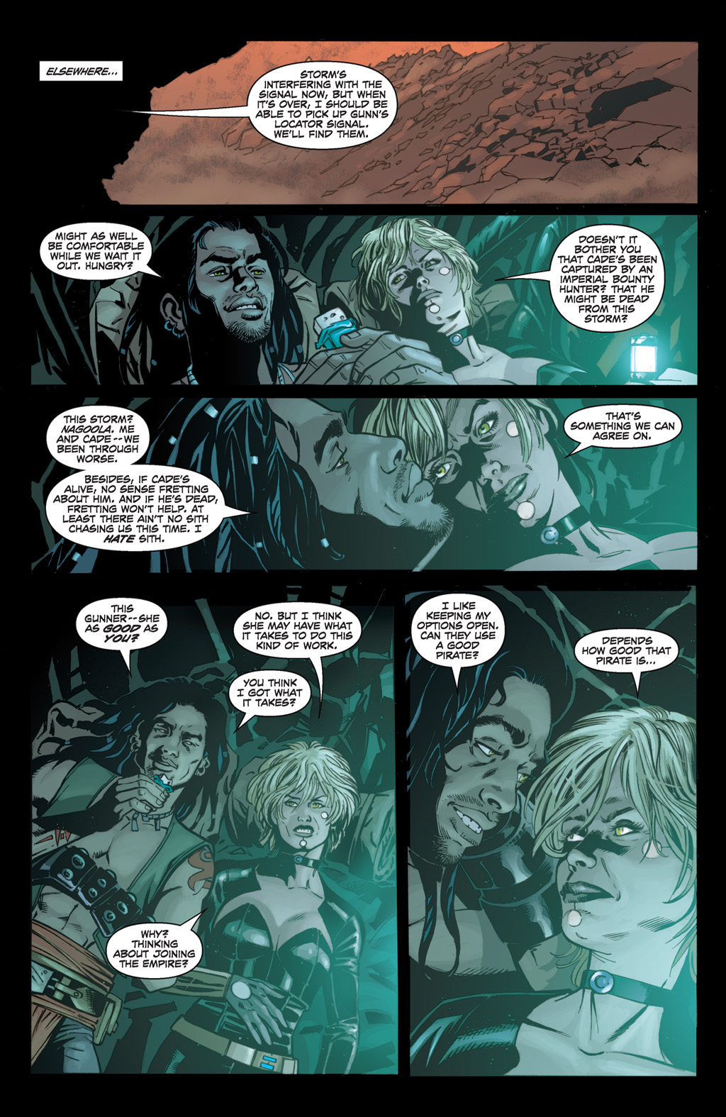 Read online Star Wars: Legacy (2006) comic -  Issue #39 - 10