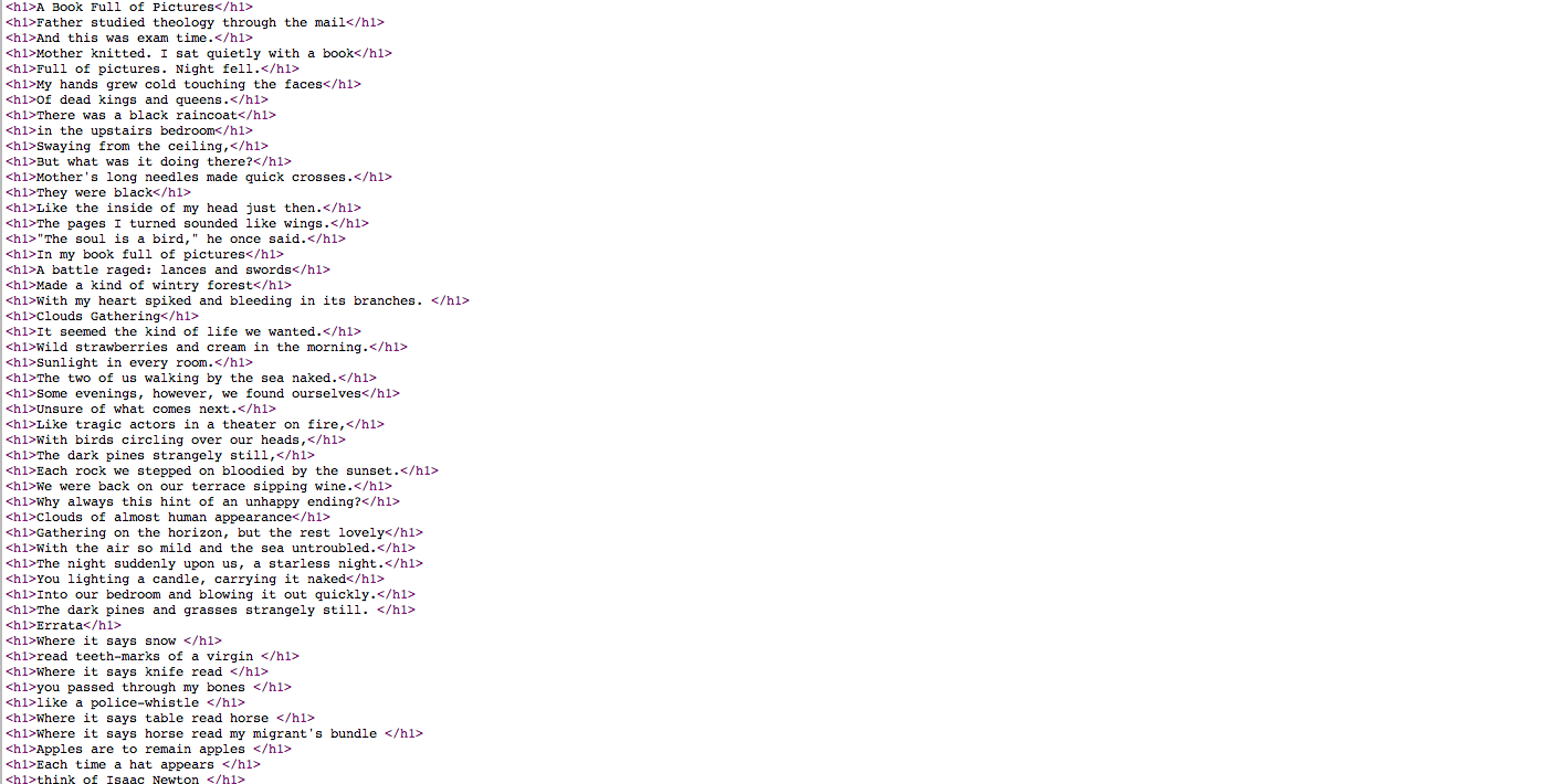 Reading and Writing Electronic Text
