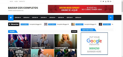  Template para Blog Baixar Cds Completos