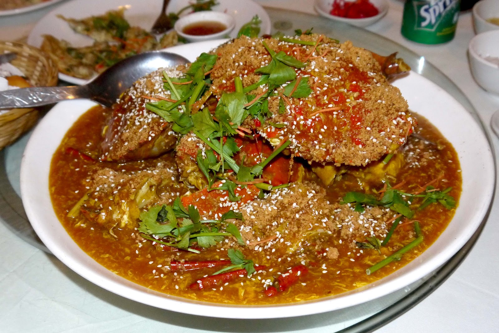 Eating in Kuching 2012 - Rock Road Seafood Restaurant