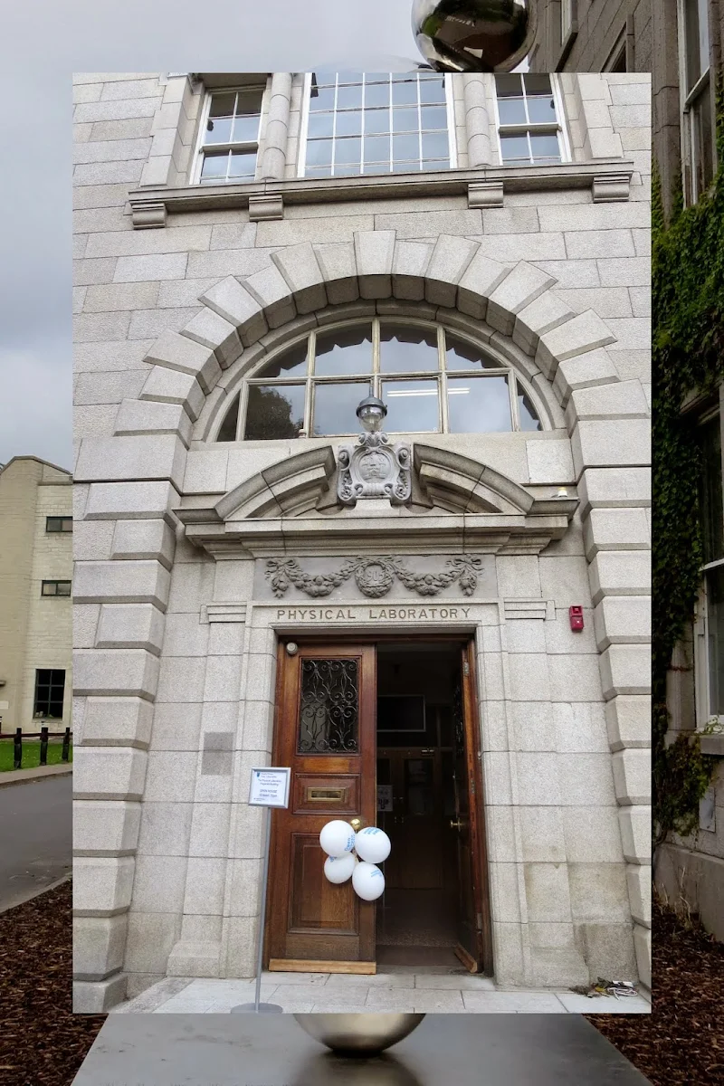 Entrance to Physical Laboratory at Trinity College Dublin