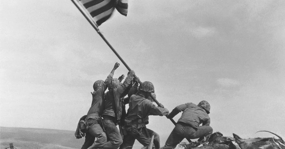 iwo-jima-c-1945-la-ic-nica-fotograf-a-de-joe-rosenthal-por-david