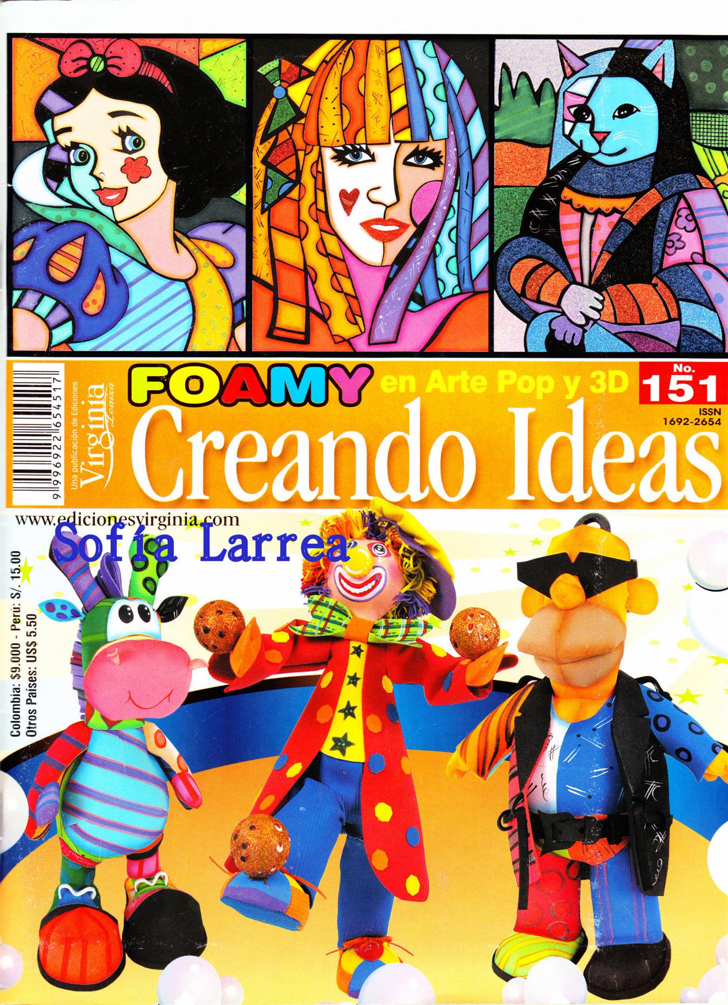 revista creando ideas foamy gratis