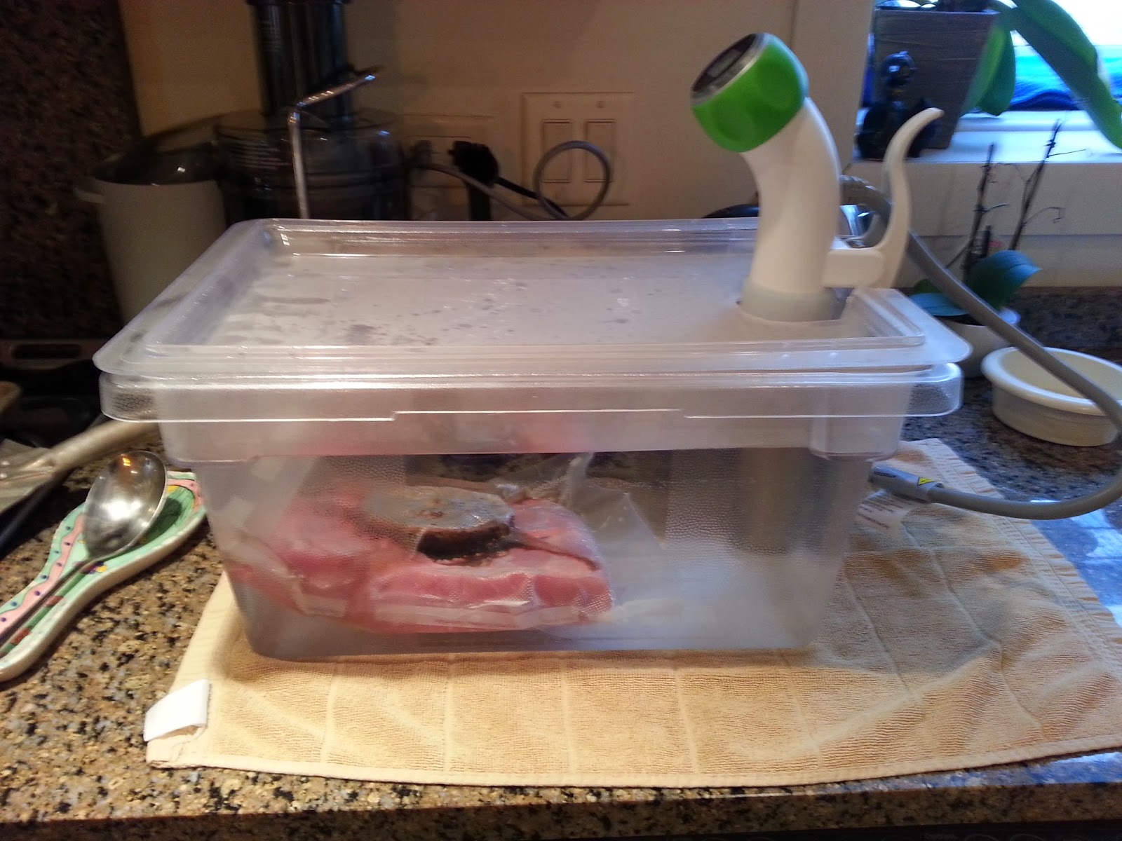 Cooking Blahg Sous Vide Corned Beef for St. Patrick's Day. Food