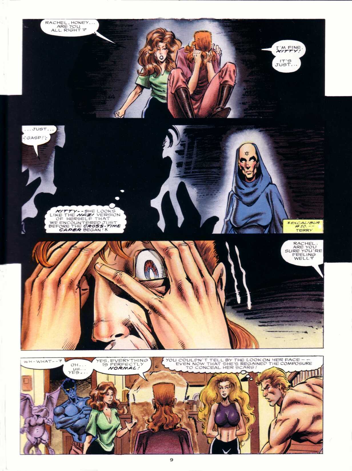 Read online Marvel Graphic Novel comic -  Issue #66 - Excalibur - Weird War III - 9