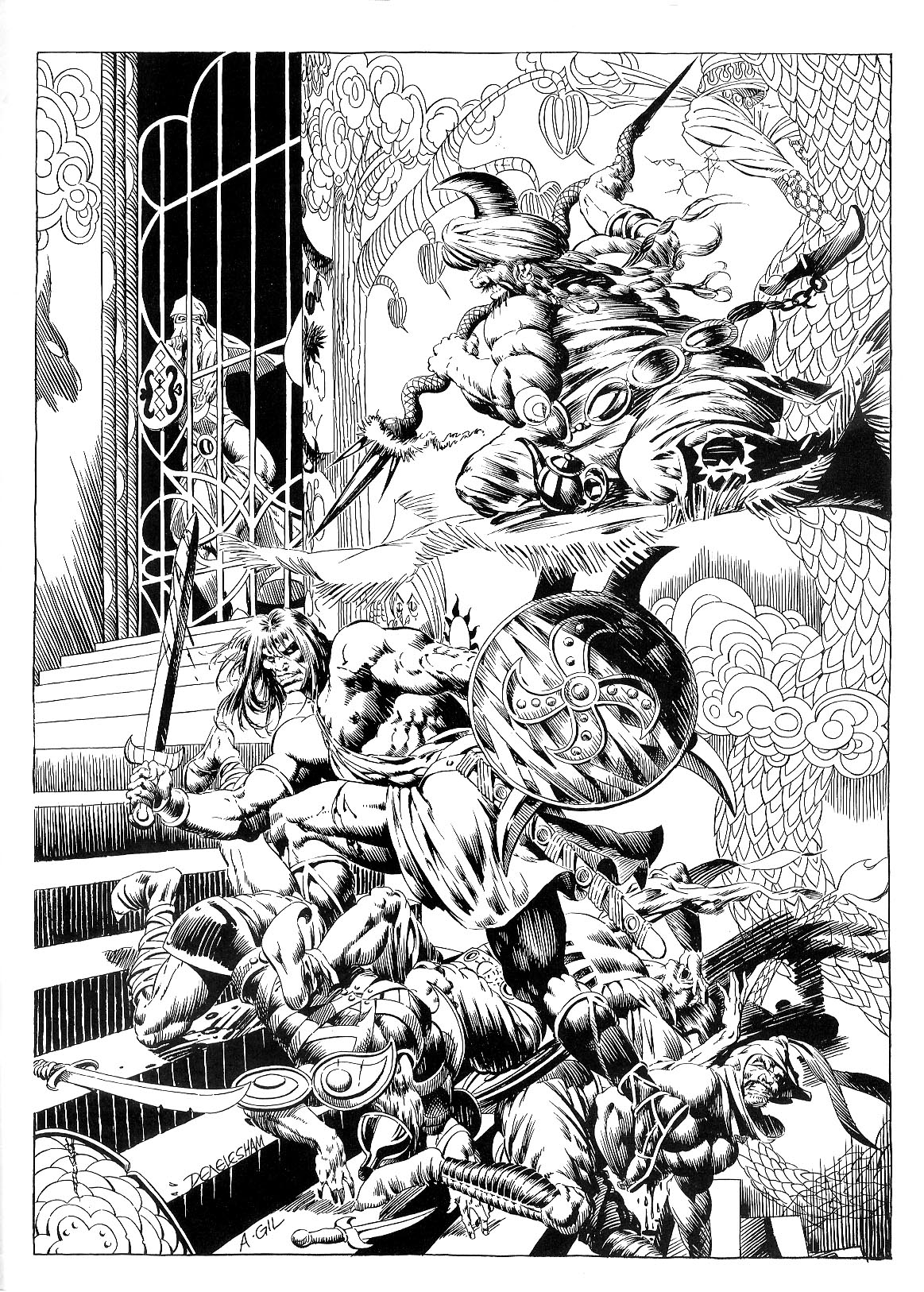 Read online The Savage Sword Of Conan comic -  Issue #143 - 67