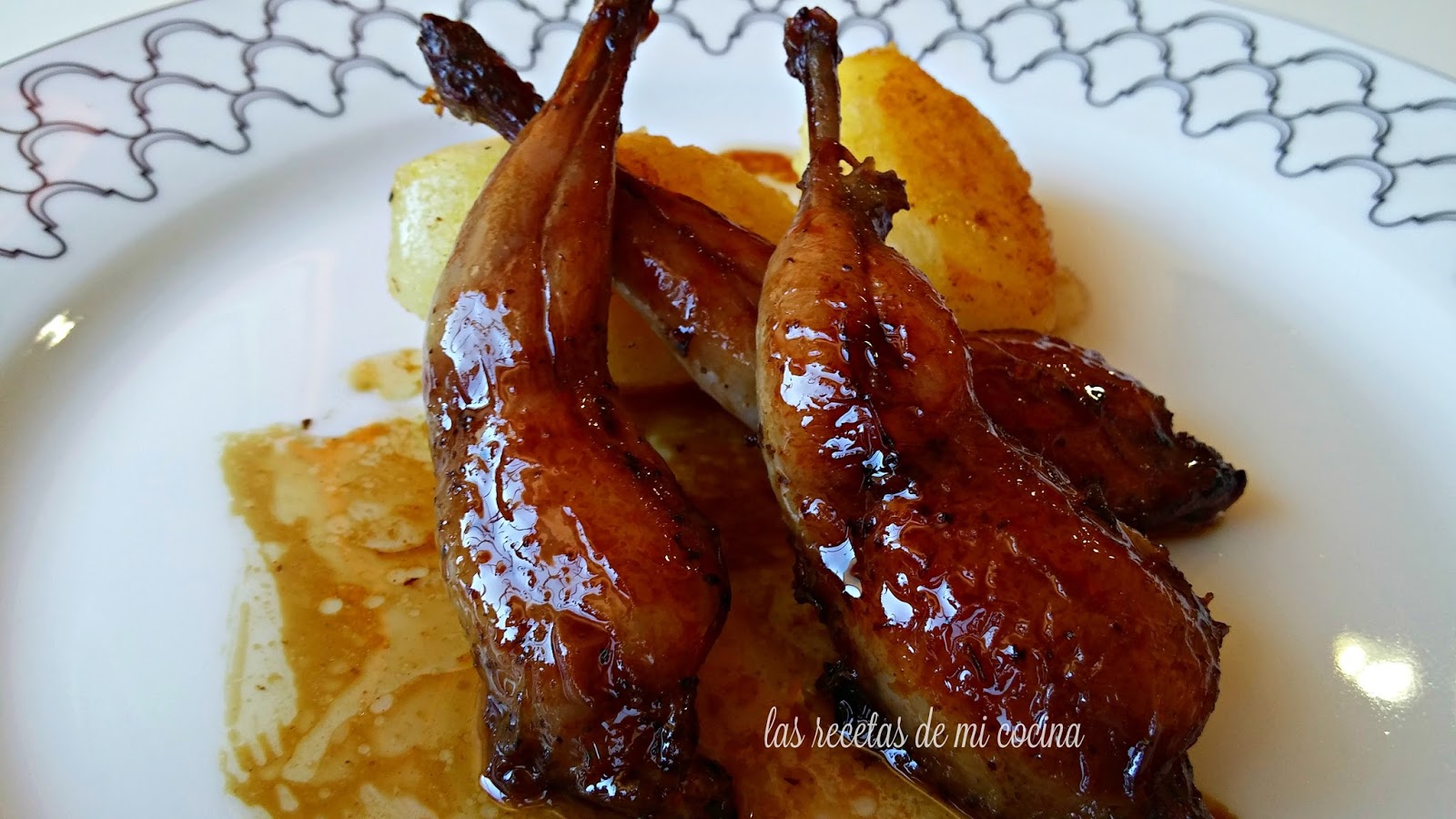 Las Recetas De Mi Cocina: Muslitos de codorniz marinados y con salsa  moscatel