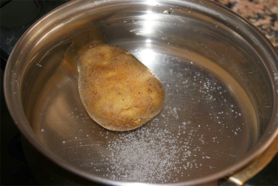 Salmón con tapenade paso 1