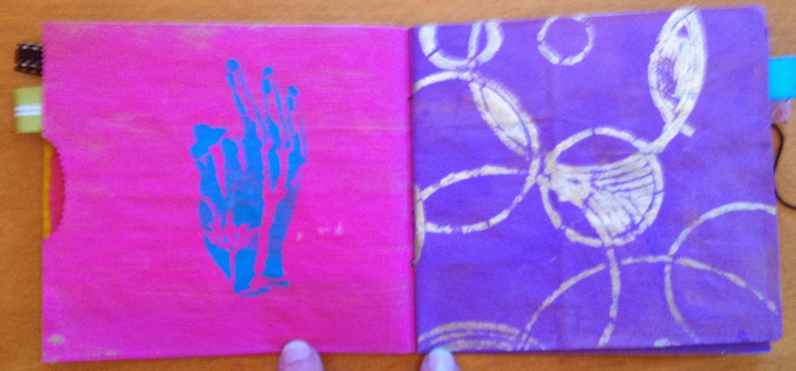 Mail me some art: Tameko's paper bag book