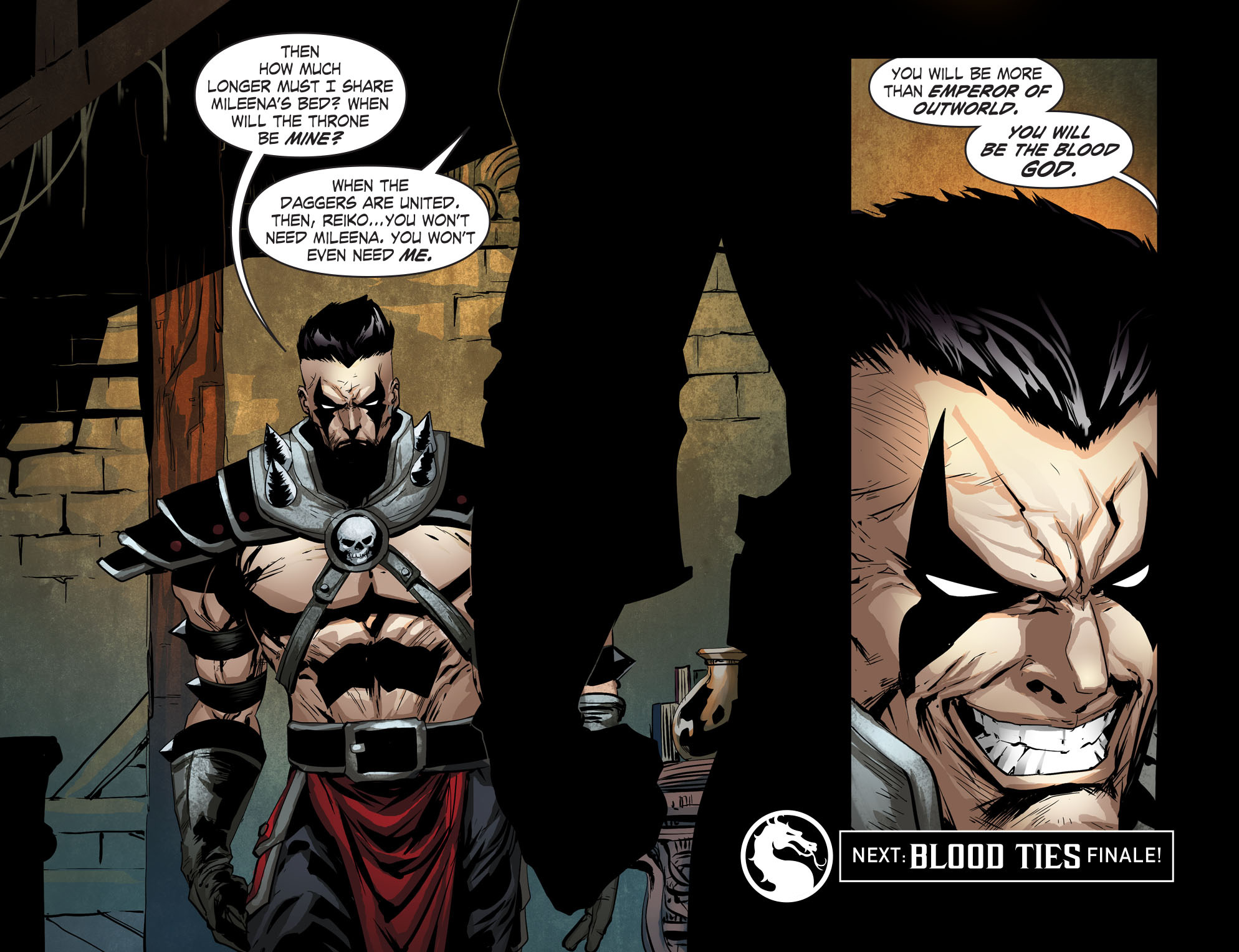 Read online Mortal Kombat X [I] comic -  Issue #11 - 22