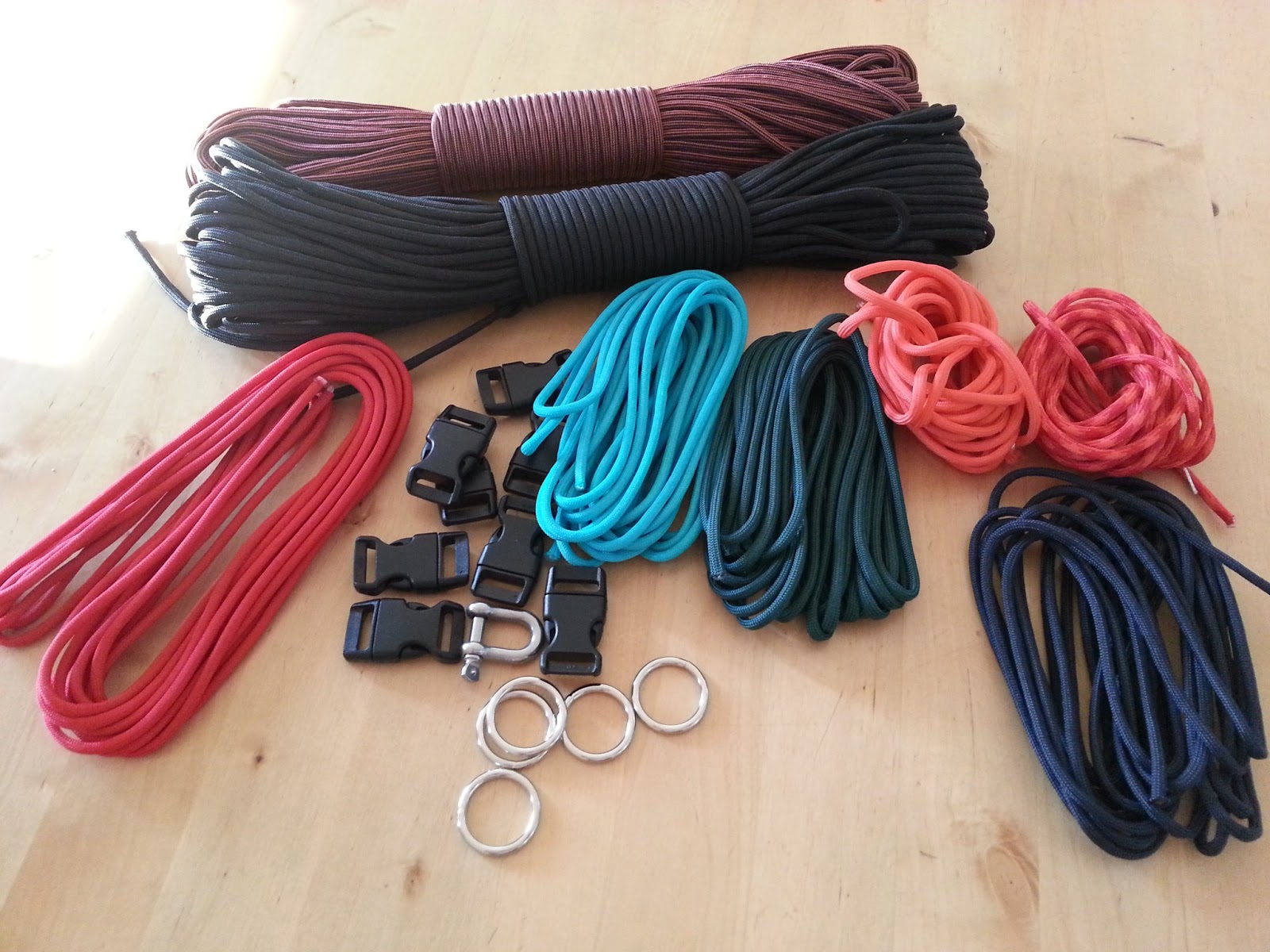 Team Vildmark Paracord vår nya hobby