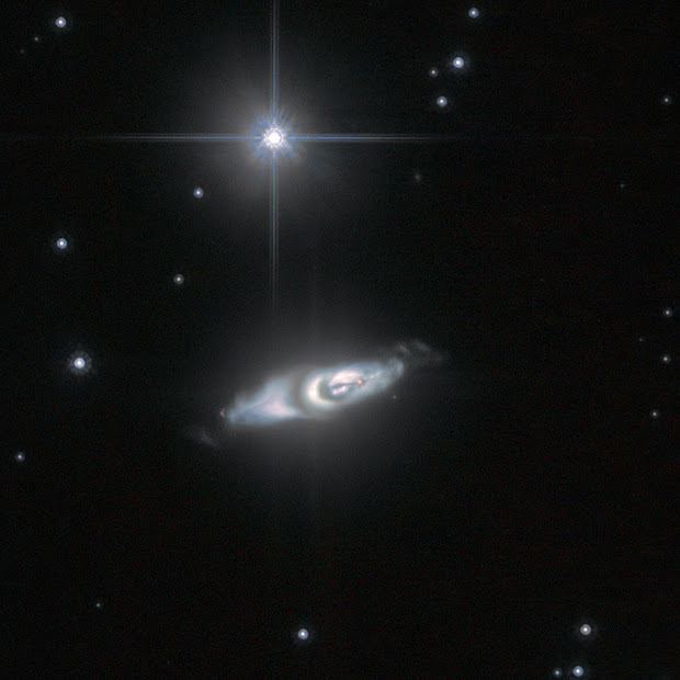 Hubble catches odd Protoplanetary Nebula IRAS 22036+5306