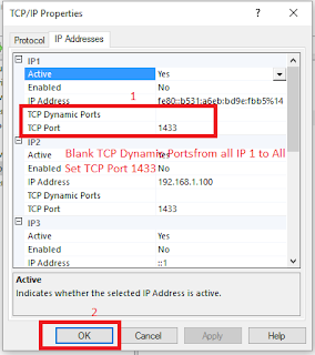 sql server configuration manager TCP IP