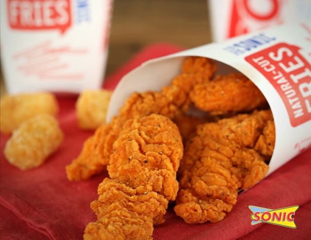 Sonic Introduces New Spicy Super Crunch Chicken Strips | Brand Eating