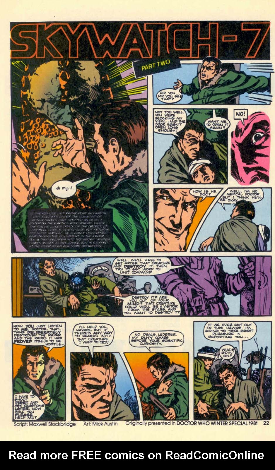 Read online Doctor Who (1984) comic -  Issue #22 - 24