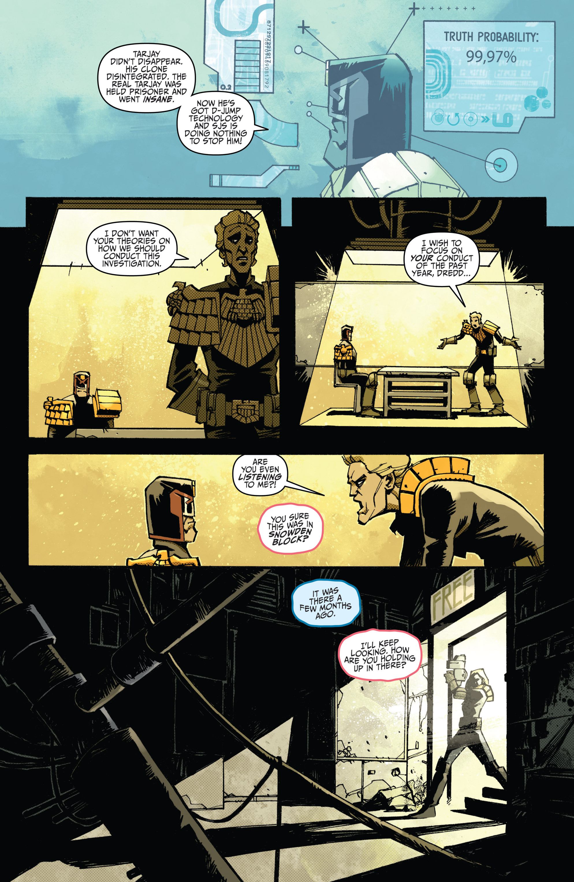 Read online Judge Dredd (2012) comic -  Issue # _TPB 4 - 50