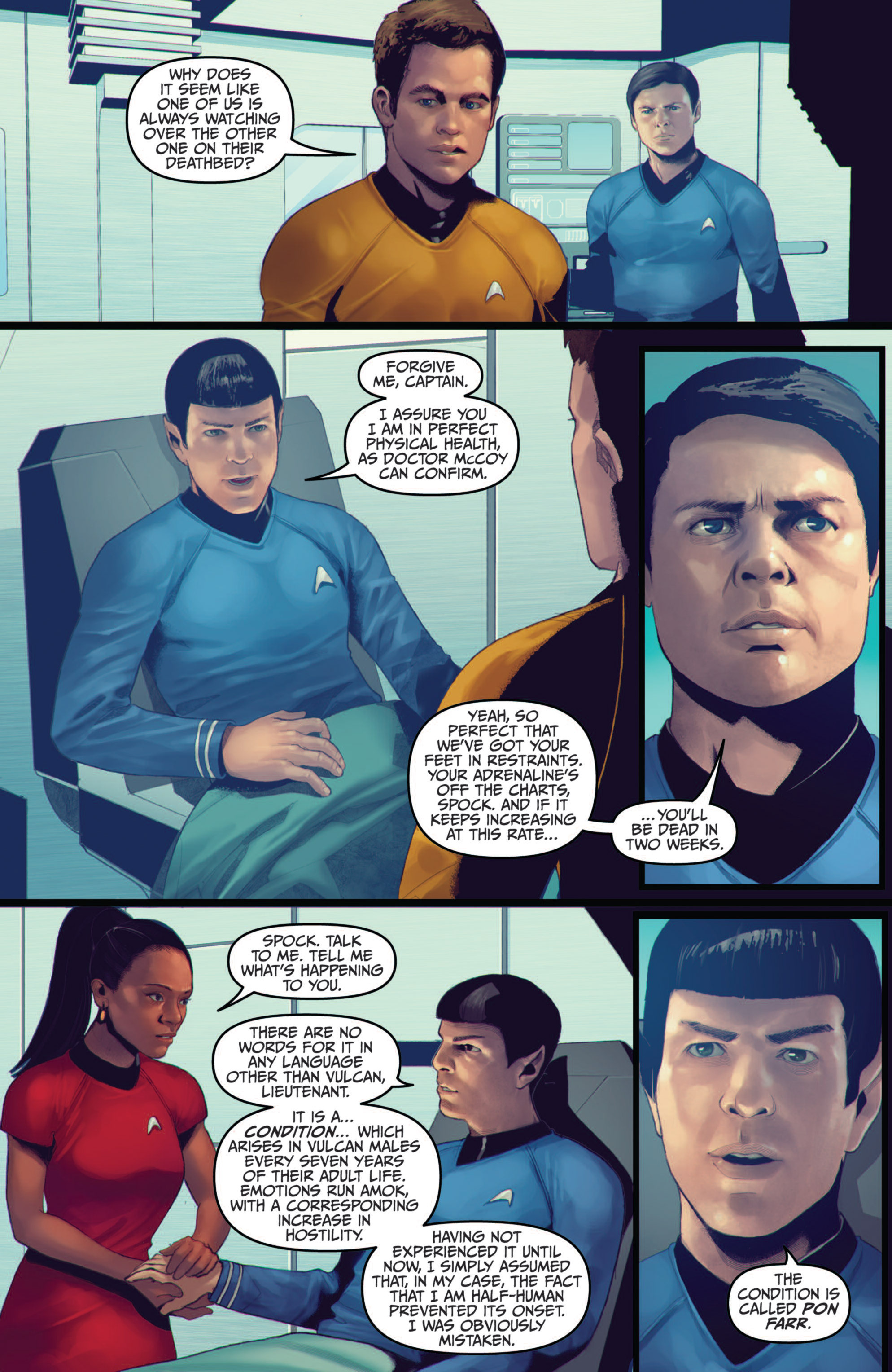 Read online Star Trek (2011) comic -  Issue #21 - 14