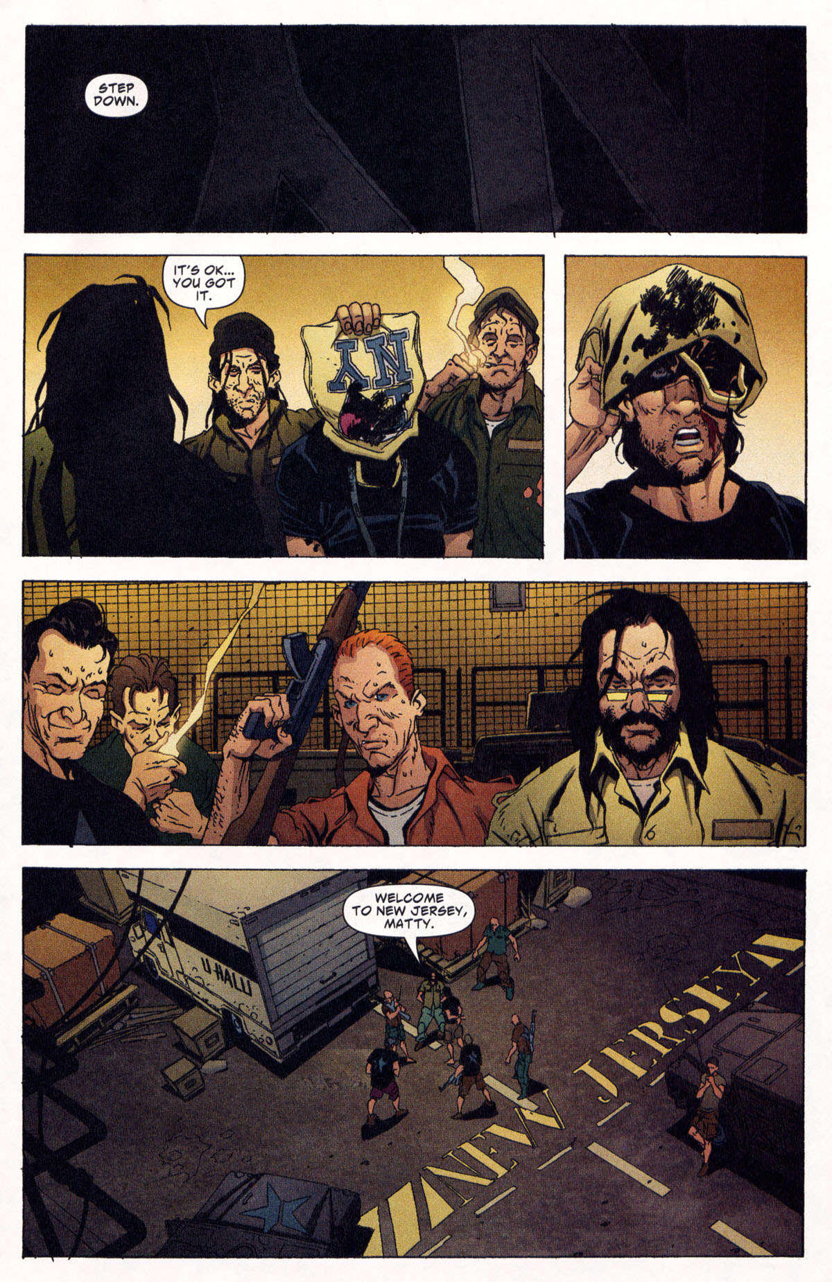Read online DMZ (2006) comic -  Issue #6 - 18